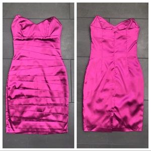 Pink bridesmaid dress